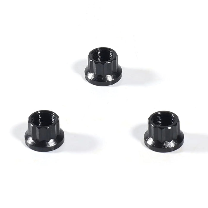 12 - Point Nuts 5/16" - 24, Socket Size 3/8 in. x 3 pcs N0801