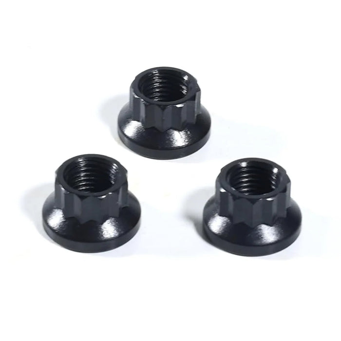 12 - Point Nuts 8mm x 1.00, Socket Size 10mm x 3 pcs N0901