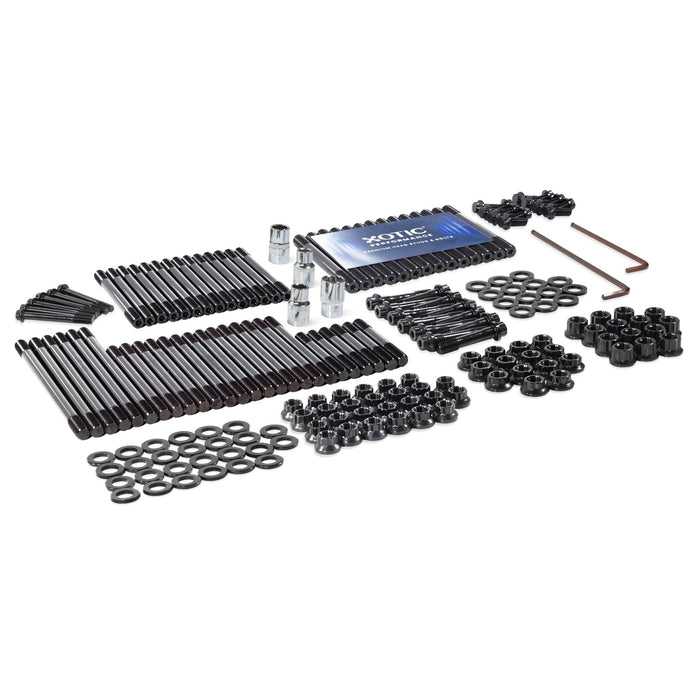 12V 5.9L Dodge Cummins Ultimate Fastener Combo Kit – Head Studs, Main Studs, Rocker Arms, & Connecting Rod Bolts 1989–1998