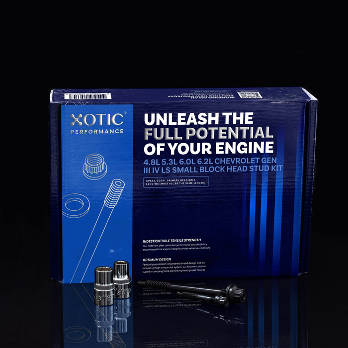 2004+ Chevrolet Gen III IV LS 4.8L 5.3L 5.7L 6.0L 6.2L Small Block Cylinder Head Stud Kit CP883