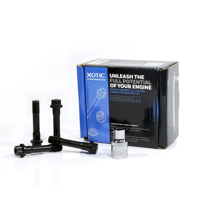 5.9L 24V & 12V Dodge Cummins 1982 - 2002 Connecting Rod Bolt Kit for Angled Rod Caps Only CP114