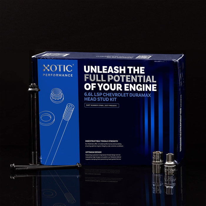 6.6L L5P Chevrolet GMC Duramax Head Stud Kit 2017 - 2024 CP881