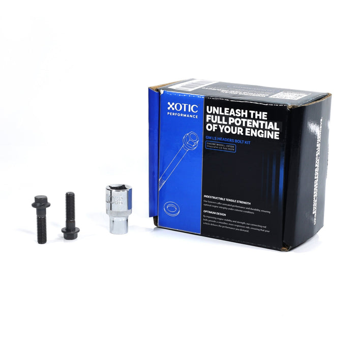 Chevrolet LS Generation III/IV Hexagonal Flange Header Bolt Kit, 3/8" Size CP120