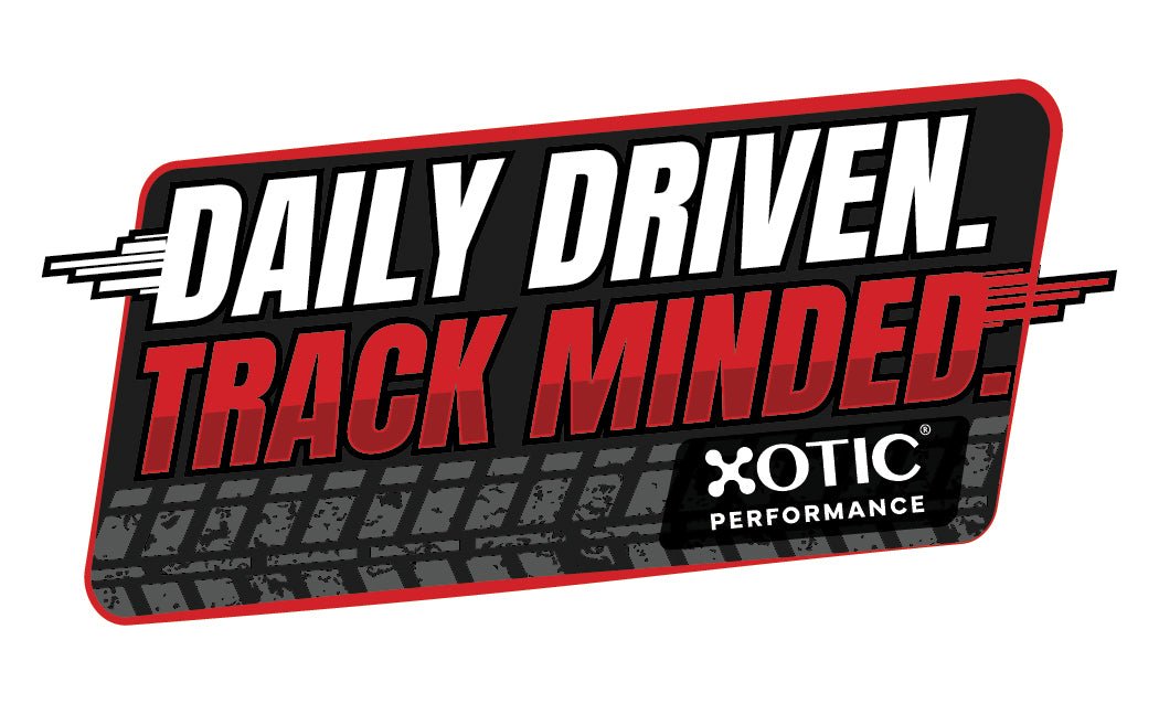 Daily Driven, Track Minded Sticker x 1 LB101