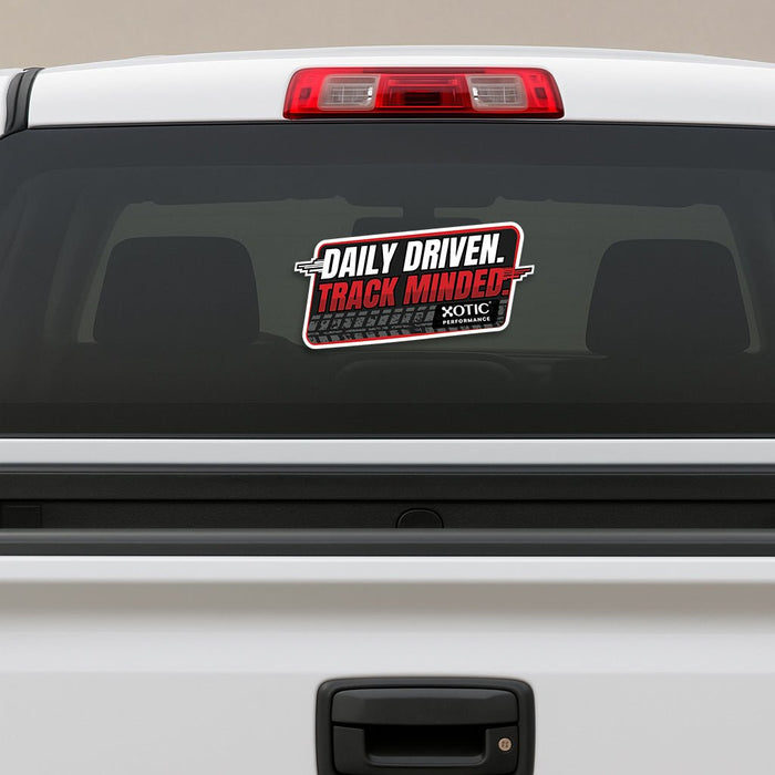 Daily Driven, Track Minded Sticker x 1 LB101