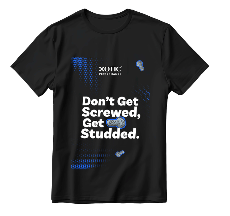 Fruit of the Loom® Unisex T-shirt - Don't Get Screwed, Get Studded. 2TSHIRT1