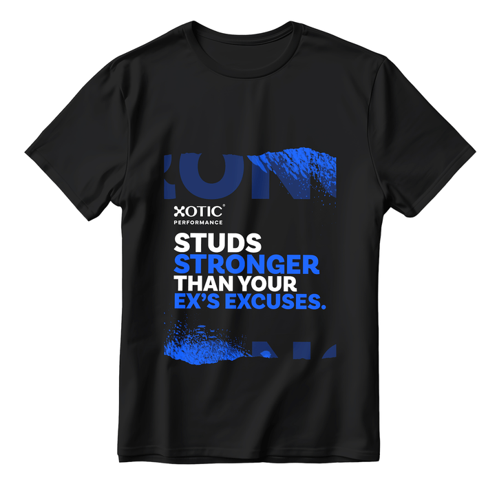Fruit of the Loom® Unisex T-shirt - Studs Stronger Than Your Ex's Excuses 3TSHIRT1