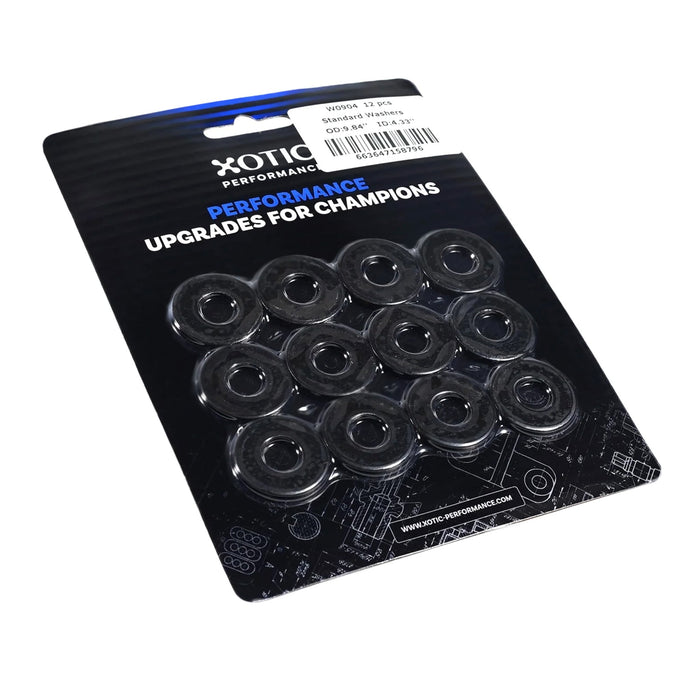 Standard Washer 0.31" ID, 0.55" OD, 0.120" Thickness x 12 pcs W0904