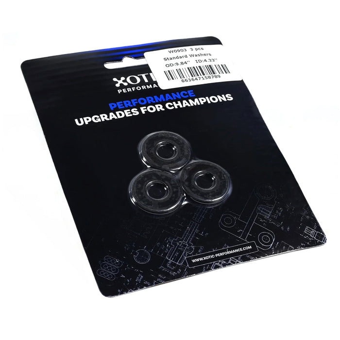 Standard Washer 0.31" ID, 0.55" OD, 0.120" Thickness x 3 pcs W0903