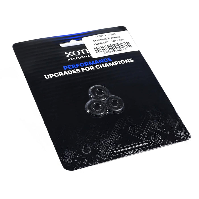 Standard Washer 0.31" ID, 0.68" OD, 0.120" Thickness x 3 pcs W1001