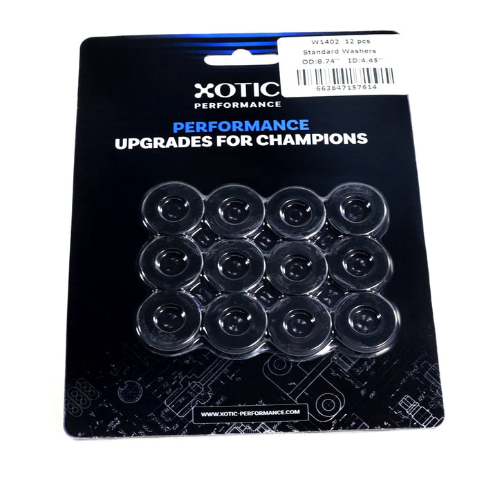 Standard Washer 0.44" ID, 0.81" OD, 0.120" Thickness x 12 pcs W1202