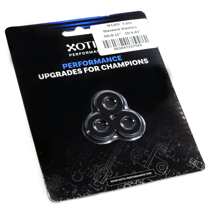 Standard Washer 0.44" ID, 0.81" OD, 0.120" Thickness x 3 pcs W1201
