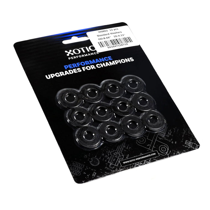 Standard Washer 0.44" ID, 0.88" OD, 0.120" Thickness x 12 pcs W0802