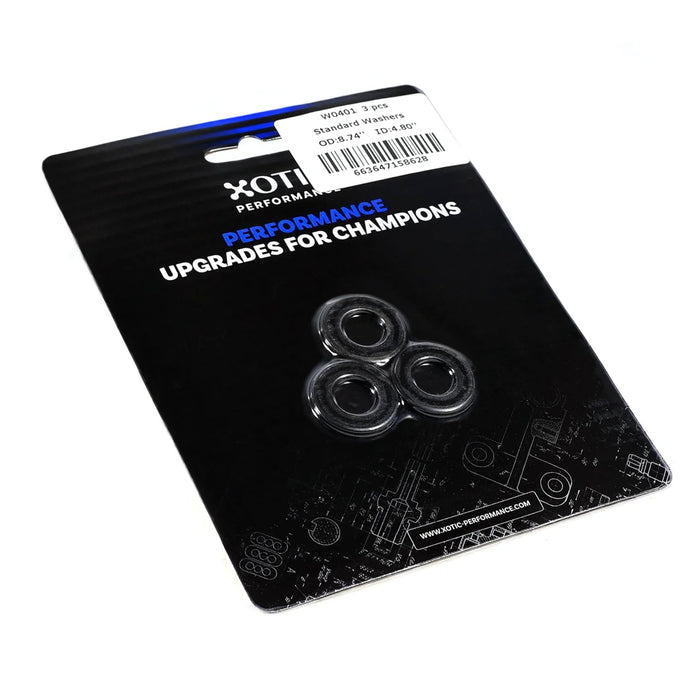 Standard Washer 0.47" ID, 0.88" OD, 0.120" Thickness x 3 pcs W0401