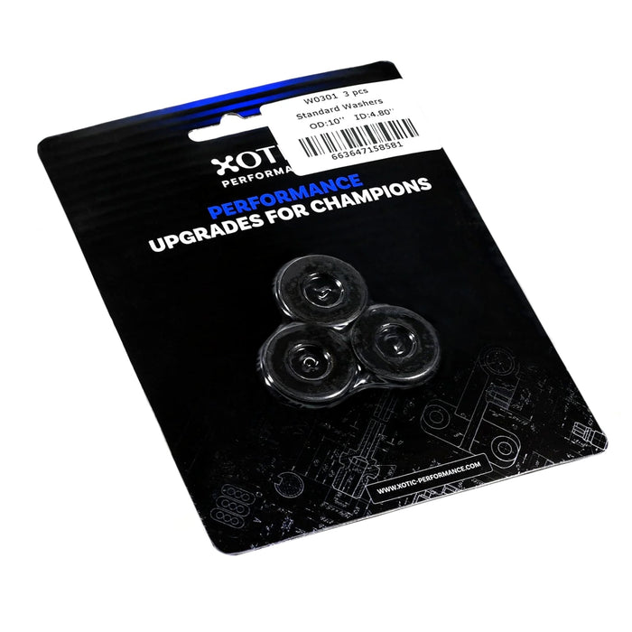 Standard Washer 0.472" ID, 0.995" OD, 0.120" Thickness x 3 pcs W0301