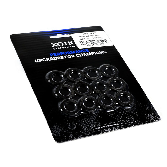 Standard Washer 0.50" ID, 0.88" OD, 0.120" Thickness x 12 pcs W1004
