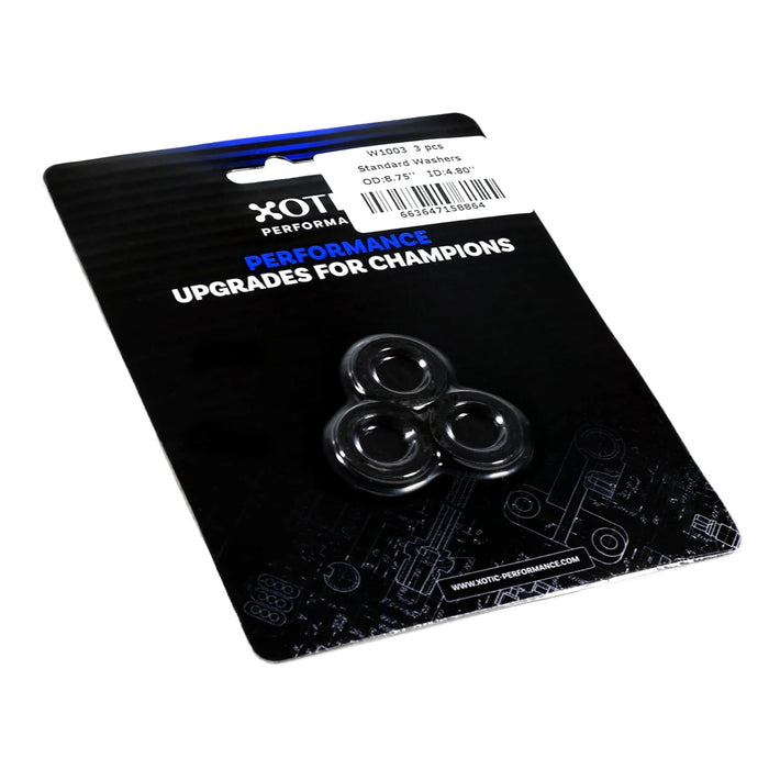 Standard Washer 0.50" ID, 0.88" OD, 0.120" Thickness x 3 pcs W1003