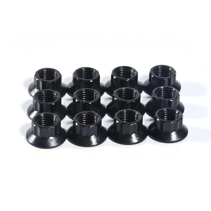 Torx 12 pt 7/16 - 20 UNF Nuts 12 pcs N0804
