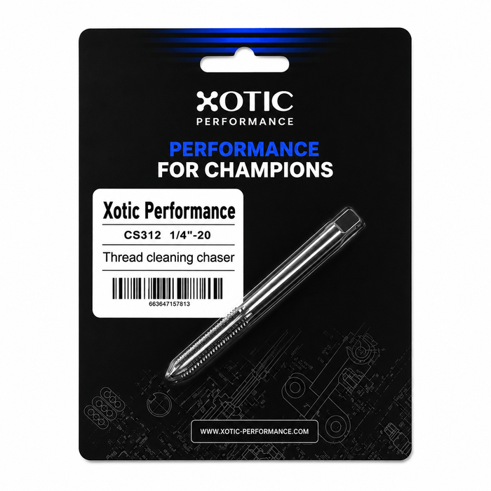 1/4˝-20 x 3.14" Cleaning & Restoration Thread Chaser Tool CS312