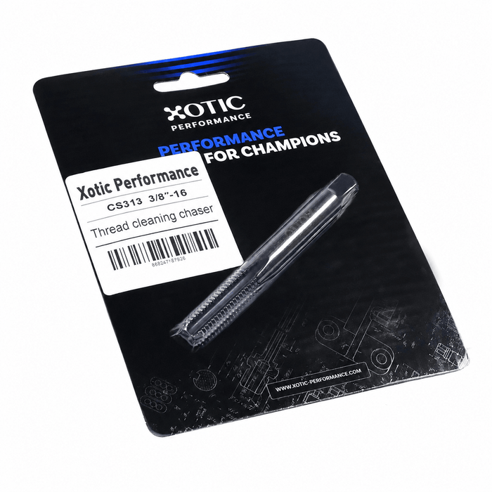 3/8˝-16 x 3.57" Cleaning & Restoration Thread Chaser Tool CS313