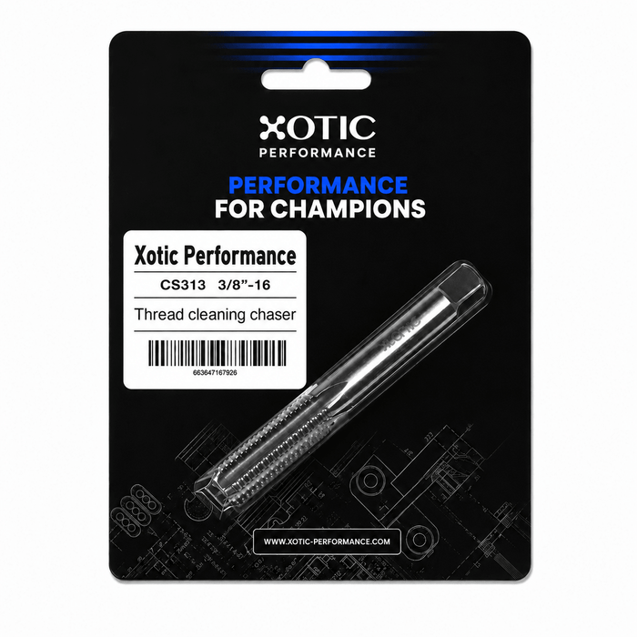 3/8˝-16 x 3.57" Cleaning & Restoration Thread Chaser Tool CS313