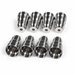Billet Stainless Steel Injector Cup Sleeve Set (Set of 8) - 1994-2003 Ford 7.3L Power Stroke IC730-SS