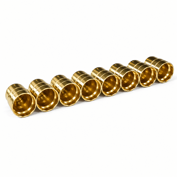 Brass Injector Cup Sleeve Set (Set of 8) - 1994-2003 Ford 7.3L Power Stroke IC730