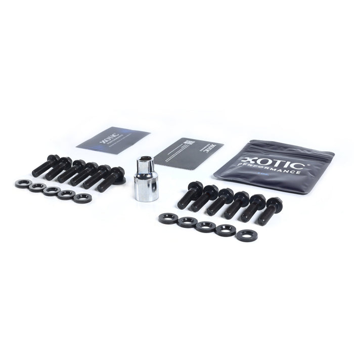 Chevrolet LS Generation III/IV Hexagonal Flange Header Bolt Kit, 3/8" Size CP120