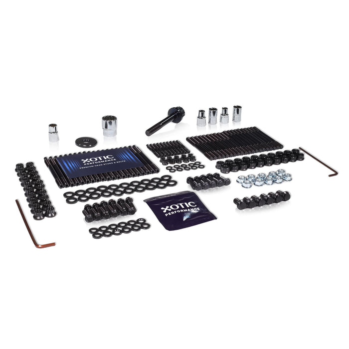 Complete LS Refresh Bundle - Head Studs, Main Studs, Balancer, Header & Flywheel Bolts | 4.8L-6.2L Chevrolet Gen III/IV LS XPB883