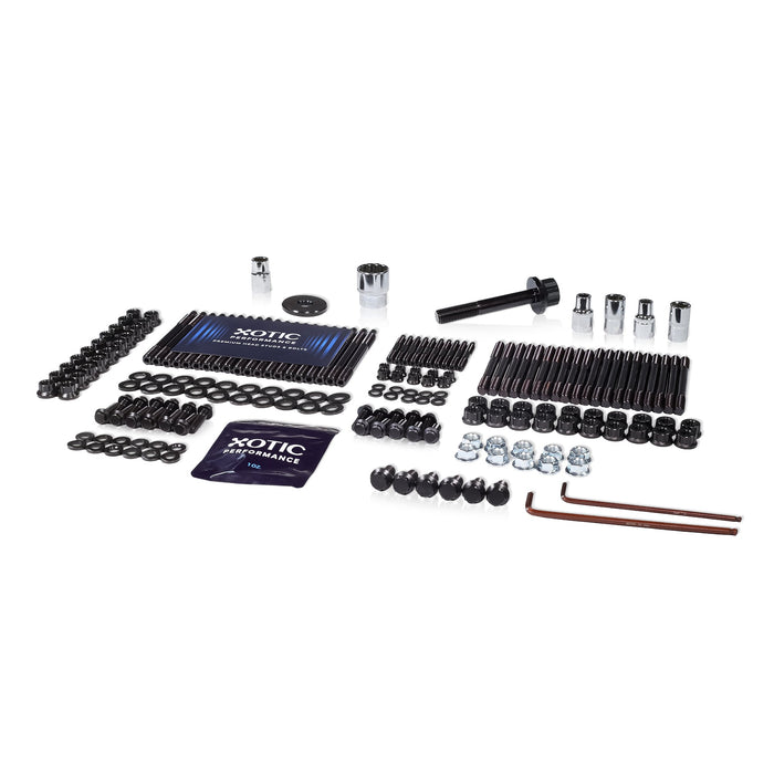 Complete LS Refresh Bundle - Head Studs, Main Studs, Balancer, Header & Flywheel Bolts | 4.8L-6.2L Chevrolet Gen III/IV LS XPB883