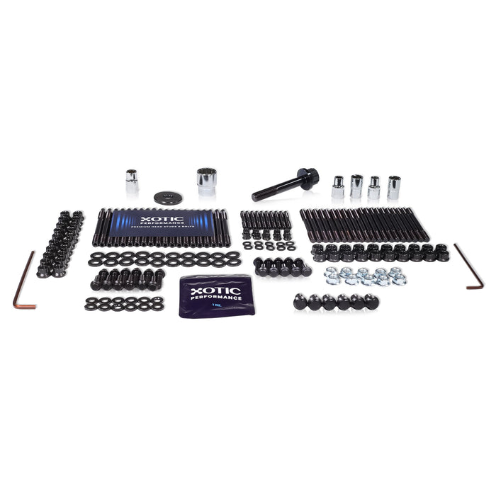 Complete LS Refresh Bundle - Head Studs, Main Studs, Balancer, Header & Flywheel Bolts | 4.8L-6.2L Chevrolet Gen III/IV LS XPB883