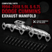 Exhaust Manifold Bolt Kit with Spacers for 1994–2018 5.9L & 6.7L Dodge Cummins EM100