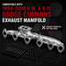 Exhaust Manifold Stud Kit - 1994–2018 5.9L & 6.7L Dodge Cummins EM101