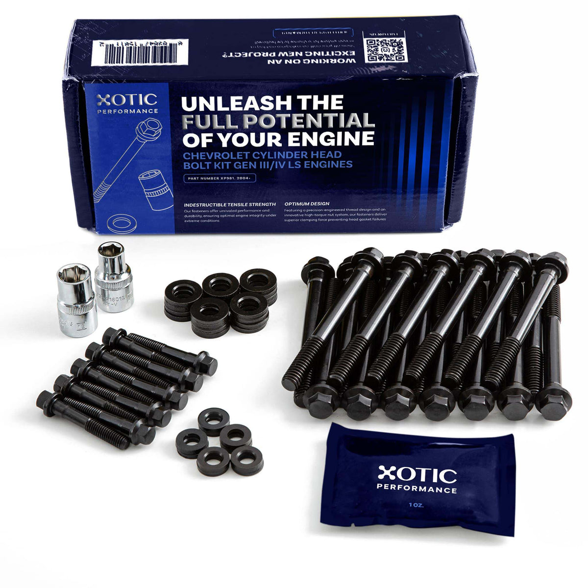 Head Bolt Kit For 2004 - 2014 Chevrolet Gen III/IV LS XP981