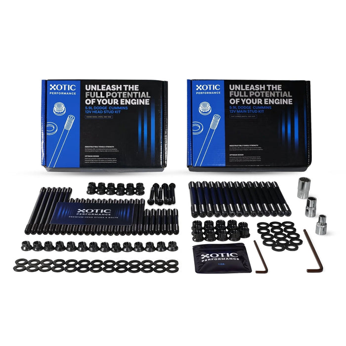 Head & Main Stud Combo Kit For 1989 - 1997 12V 5.9L Dodge Cummins CP878-MP878