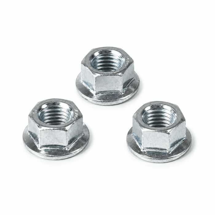Hex Nuts M10 x 1.25, Socket Size 15mm x 3 Pcs N1501