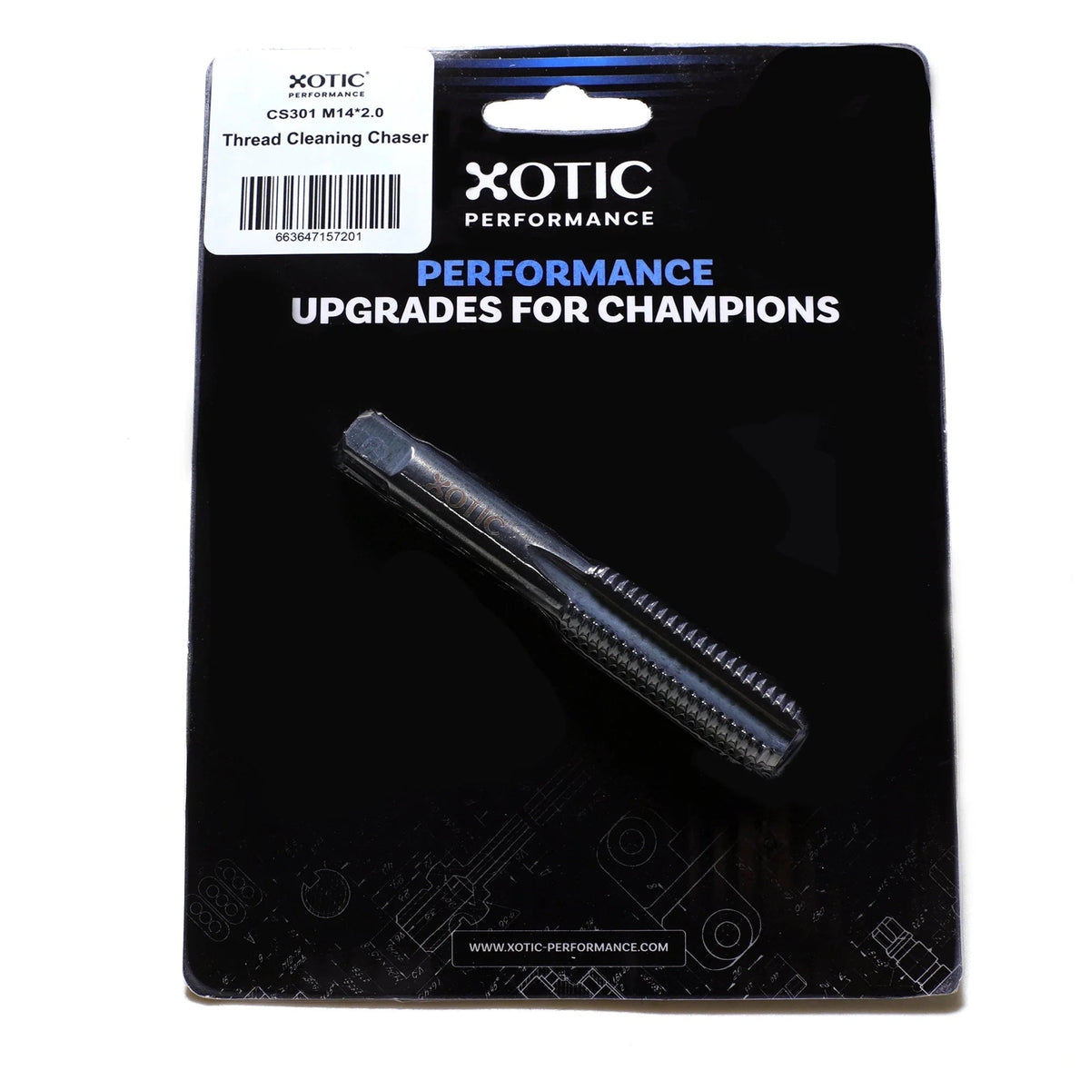 M14 x 2.0 x 3.61" Cleaning & Restoration Thread Chaser Tool CS301