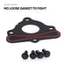 Non-VVT LS Camshaft Retainer Plate Kit Chevrolet LS Gen III 4.8L-6.0L | Replaces GM 12589016; Bonded Seal and 4 Mounting Bolts Included CB100
