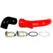 Red Turbo Intercooler Outlet Cold Side Charge Pipe For 2011 - 2016 Ford Power Stroke 6.7L LP200