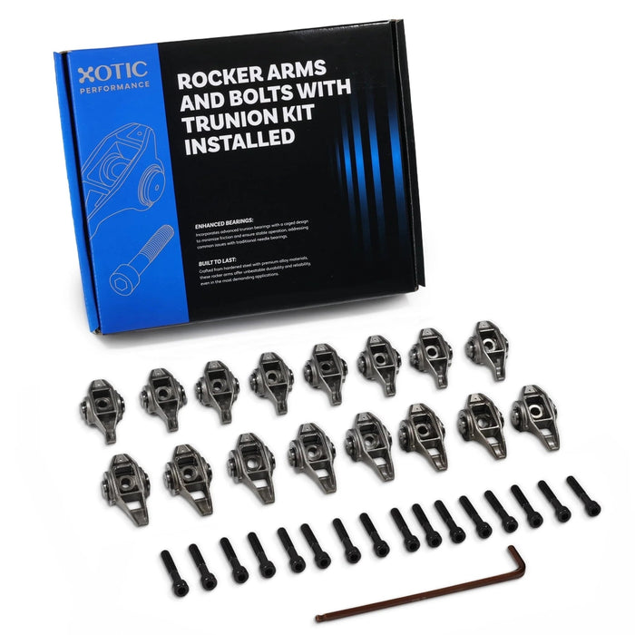 Rocker Arms with Upgraded Trunnion Kit Installed – 6.0L, 6.2L (LS3, L99, L76, L92, L96, LSA, LY6, L77, LS9) CP202