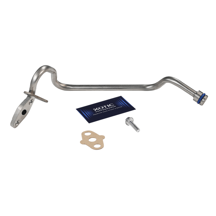 Turbo Feed Line - 2004 - 2007 6.0L Ford Power Stroke Replaces 3C3Z - 9T516 - A FL100