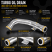 Turbo Oil Drain - 2003-2007 6.0L Ford Power Stroke Replaces 6C3Z-9T515-A/B TO100
