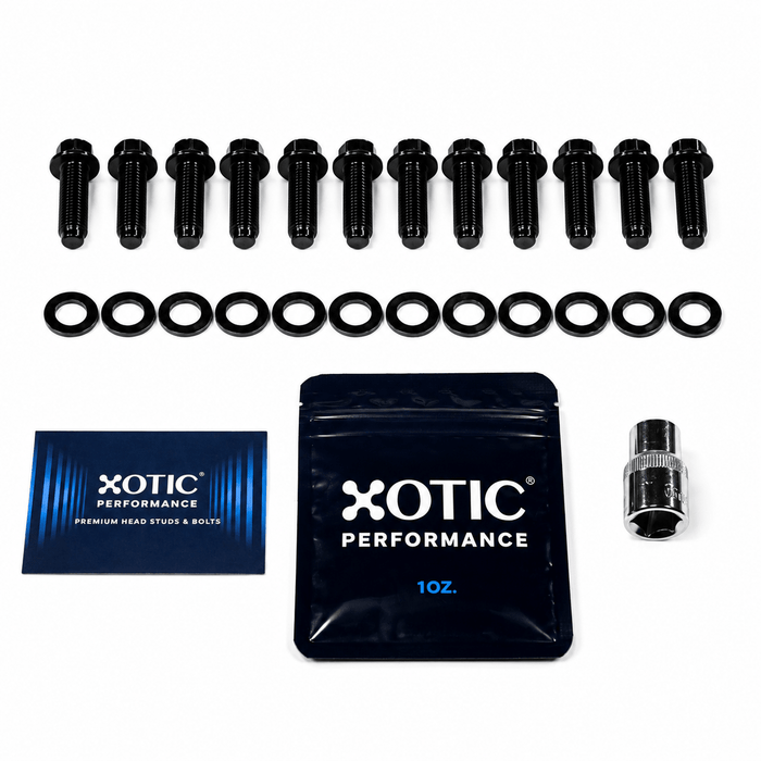 Up-Pipe Bolt Set (12pc) - 2001-2016 GM 6.6L Duramax | Replaces 116121500 EB100