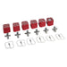 Valve Covers & Rocker Arm Pedestal Assembly Combo Kit for 1989 - 1998 12V 5.9L Dodge Cummins VC100-CP200