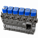 VC300 blue valve covers on a grey Cummins engine — gallery photo 6